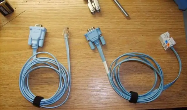 Cisco konzol és nullmodem soros adapter: 4 lépés