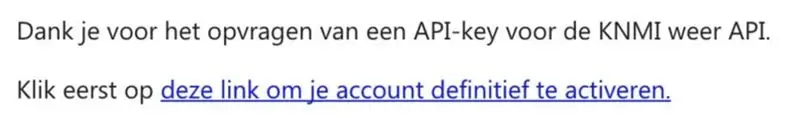 Stap 2: Verifieer het Google API-account