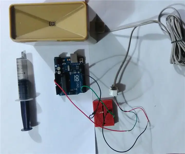 Arduino Rain Gauge Kalibrering: 7 steg