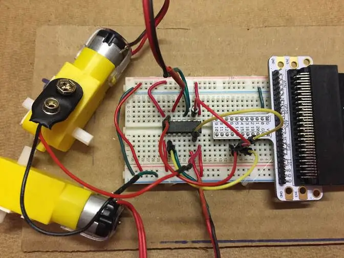 Bevestig de 9 volt batterijclip