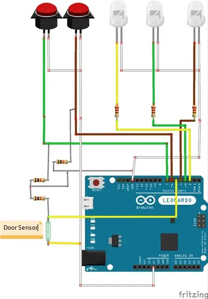 Podłączanie wszystkiego do Arduino