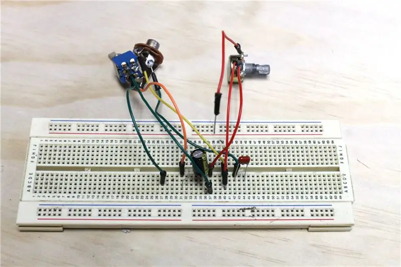 Grandinės kūrimas - „Breadboarding“