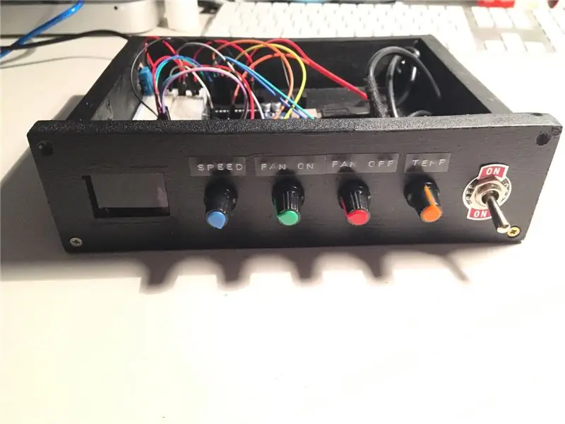 Controler ventilator Arduino Desk