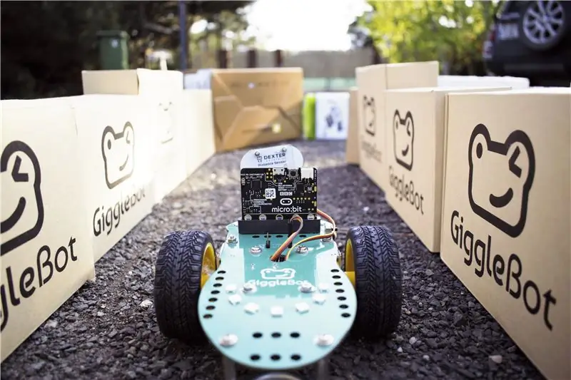 Crea un robot guidato da Lidar con GiggleBot