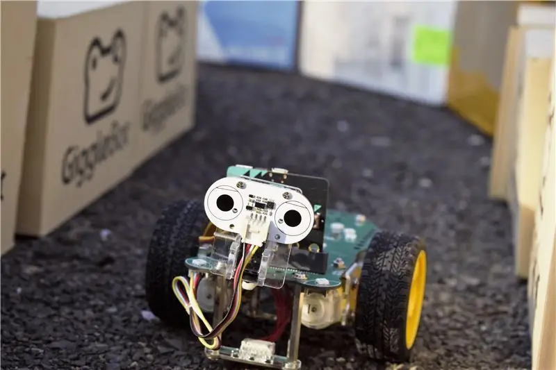 Faceți un robot ghidat de lidar cu GiggleBot