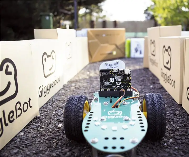 Maak een Lidar-geleide robot met de GiggleBot: 8 stappen