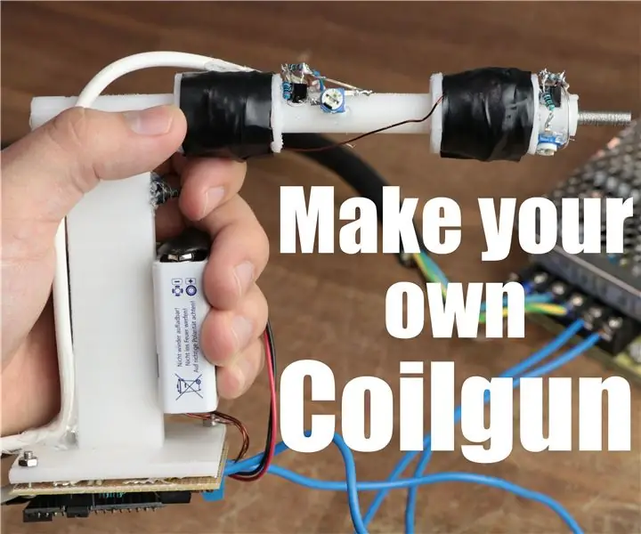 Buat Coilgun Anda Sendiri: 6 Langkah