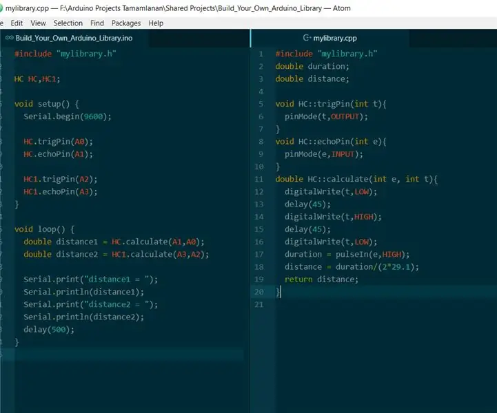 Bina Perpustakaan Arduino Anda Sendiri: 5 Langkah