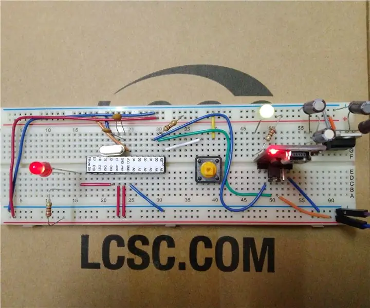 Napravi sam samostalni Arduino Uno: 5 koraka