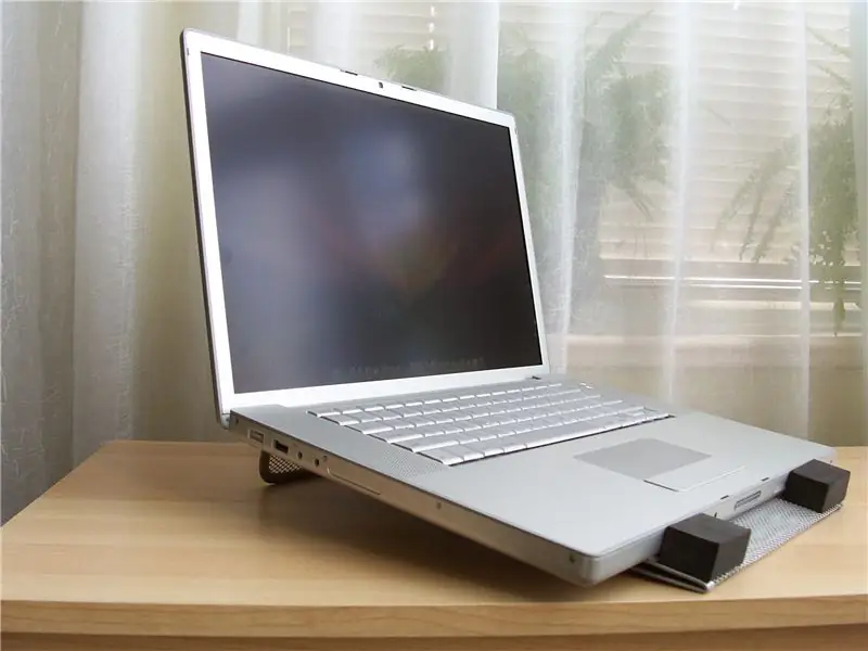 Simpleng Metallic Laptop Stand