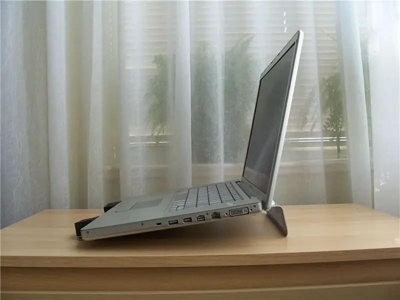 Simpleng Metallic Laptop Stand