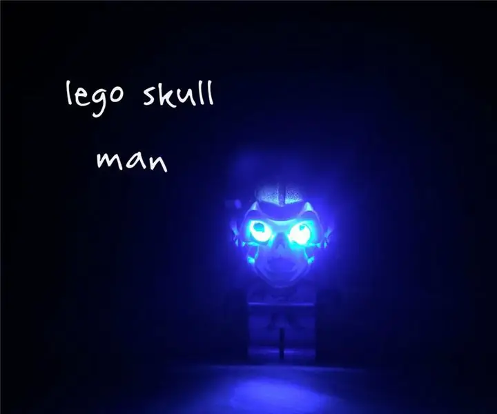 Lego Lego Skull Man: 6 Langkah (dengan Gambar)