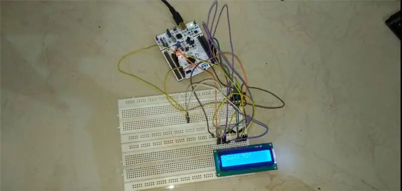 Rotačný kodér s jadrovou doskou STM32