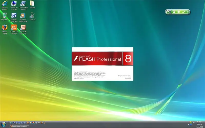 ข้อมูลพื้นฐานเกี่ยวกับ Macromedia Flash: 5 ขั้นตอน