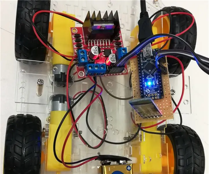 Arduino bestuurde auto: 4 stappen