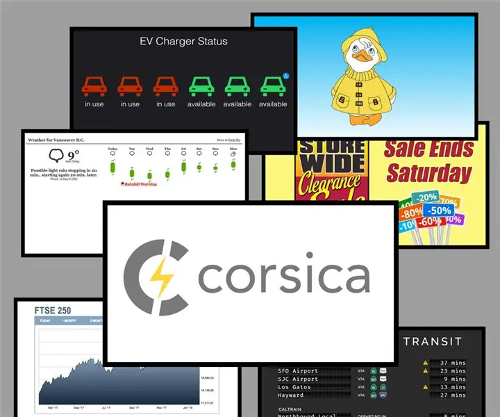 Un servidor de signes digitals en un Raspberry Pi: 8 passos