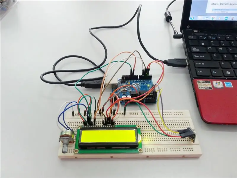 Hubungkan Arduino ke Komputer