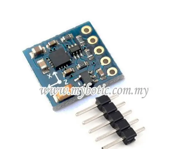 ინტერფეისი HMC5883L კომპასის სენსორი Arduino– სთან ერთად: 10 ნაბიჯი (სურათებით)