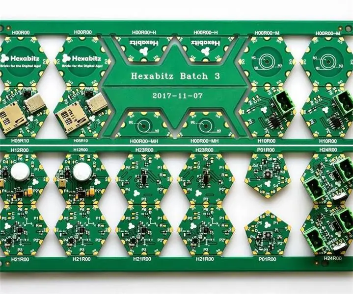 Hexabitz, nuostabus naujas prototipo kūrimo būdas: 6 žingsniai