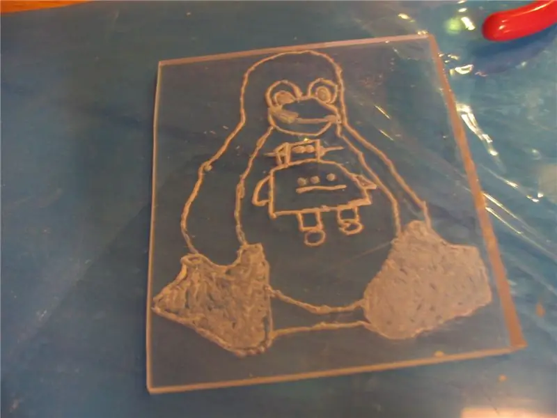 Plexiglass Etching Part 1