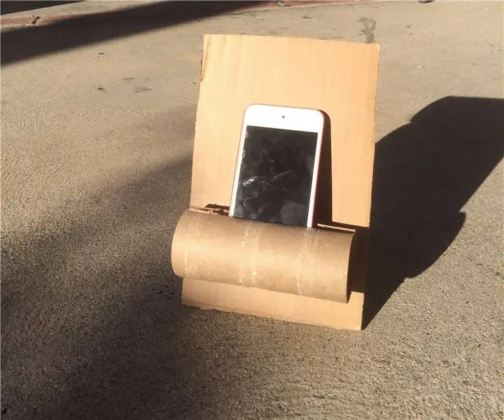 Support de téléphone en rouleau de papier toilette : 7 étapes (avec photos)