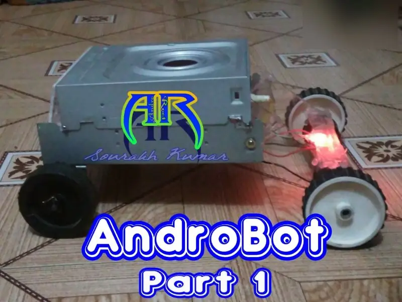 Bluetooth asosidagi smartfonni boshqariladigan Rover V2 qiling