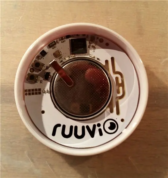 RuuviTag และ PiZero W และ Blinkt! เทอร์โมมิเตอร์แบบบลูทูธบีคอน