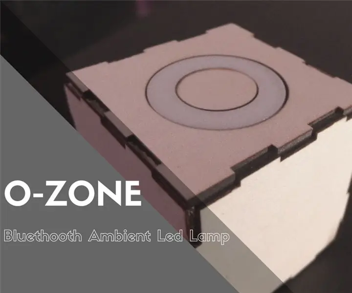 O-Zone: DIY Λάμπα μπαταρίας Bluetooth: 4 βήματα (με εικόνες)