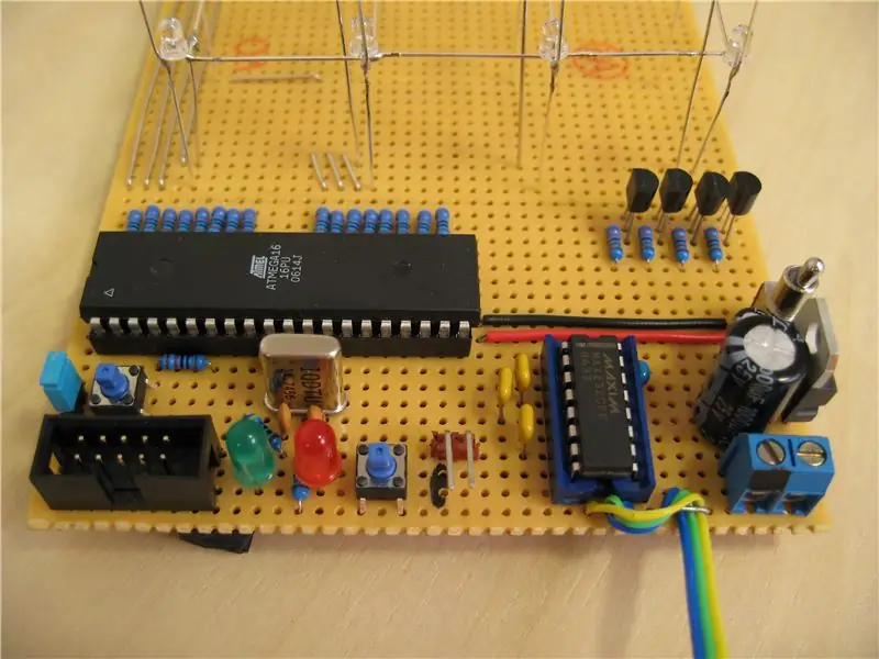 LED-Würfel 4x4x4