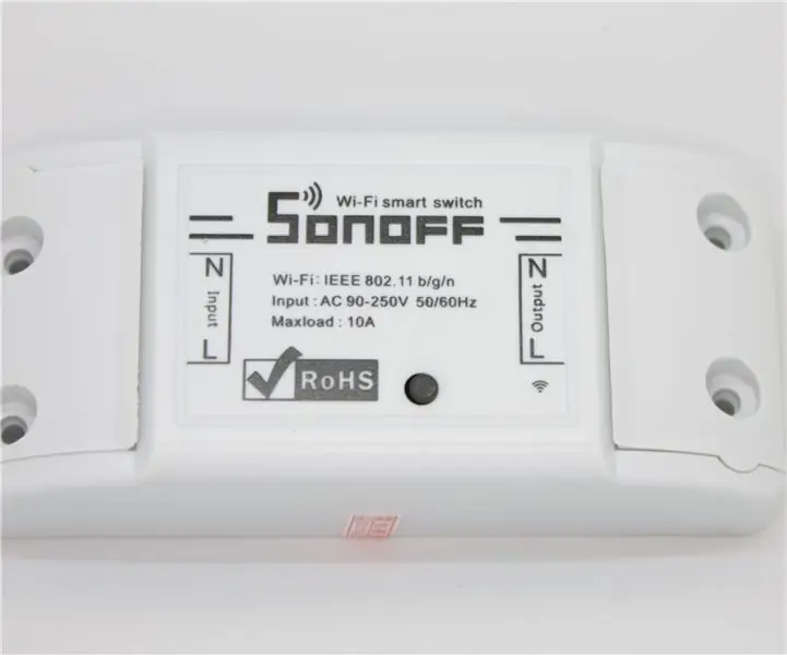 Используйте прошивку Homie для управления модулем переключателя Sonoff (на базе ESP8266): 5 шагов (с изображениями)