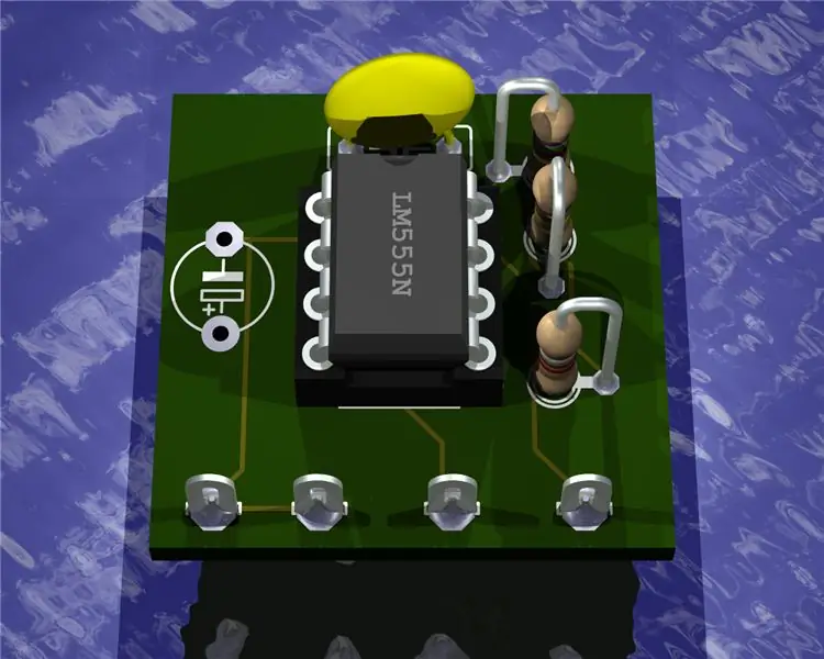 تصاویر سه بعدی PCB های خود را با استفاده از Eagle3D و POV-Ray ارائه دهید: 5 مرحله (همراه با تصاویر)