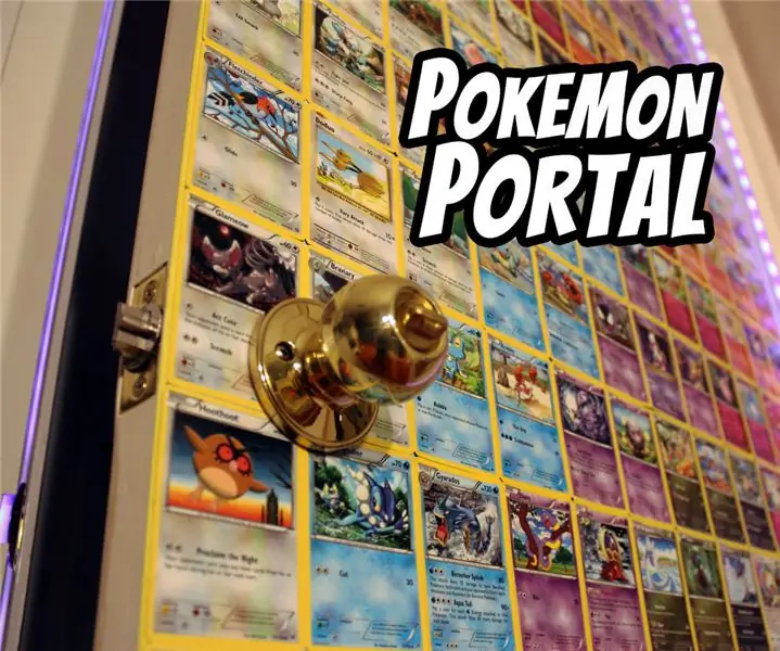 Pokemon Card Door: 12 Steps (med bilder)