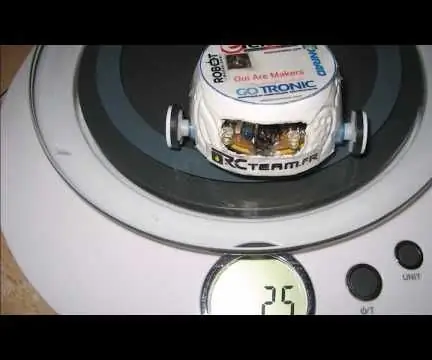 Autonómny robot TinyBot24 25 gr: 7 krokov (s obrázkami)