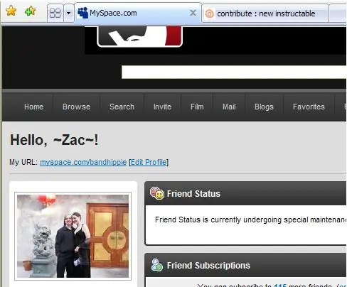 Come modificare lo sfondo di Myspace