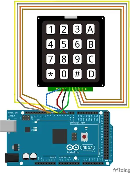 Uunganisho, Nambari ya Arduino na Ufafanuzi