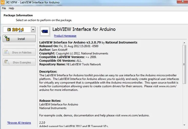 Kommunikation Zwischen Arduino Und LabVIEW - การกำหนดค่า LabVIEW