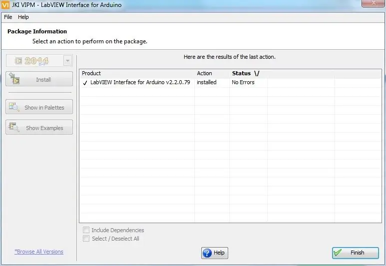 Kommunikation Zwischen Arduino Und LabVIEW - Կազմաձևման LabVIEW