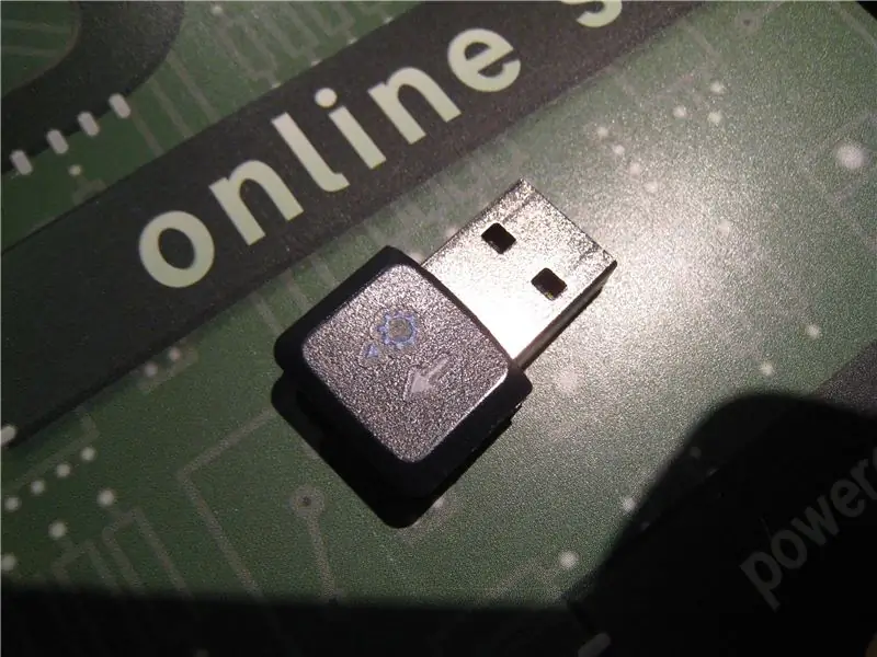 Mini USB diskdzinis Mod: Taustiņi: 9 soļi