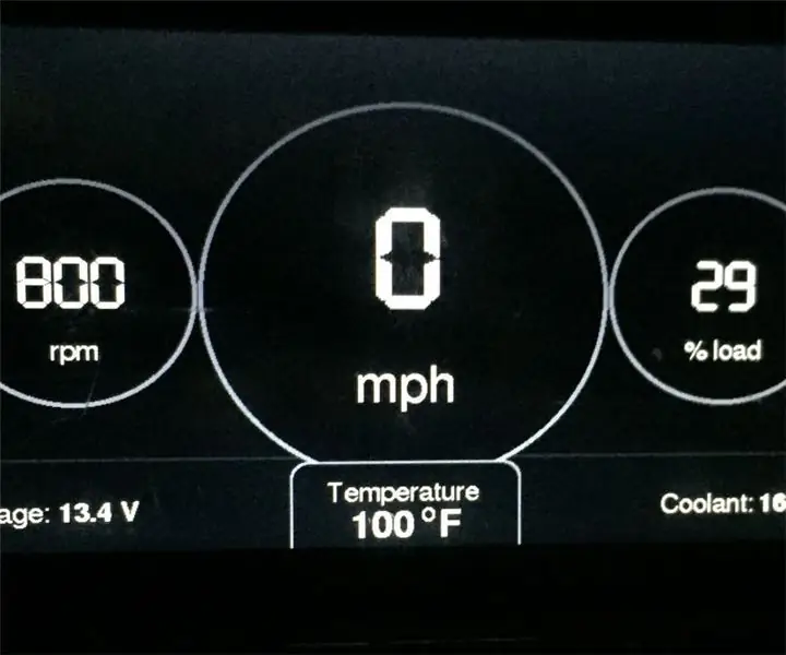 Arduino Car Display: 7 stappen (met afbeeldingen)