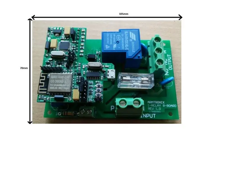 ARMTRONIX Wifi 30Amps Board