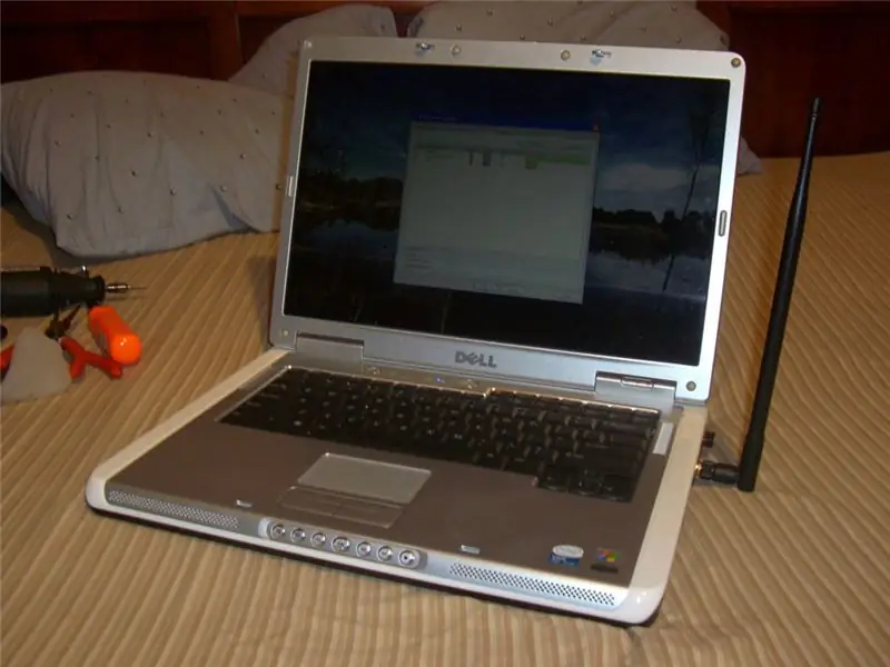 Ang Dell Laptop WI-FI High Gain Antenna Mod, Taasan ang Saklaw ng Mga Card ng Internal Network at Signal !!!