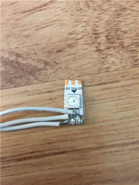 Kabel və LED quraşdırılması