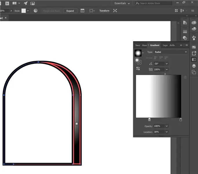 Spit Shading With Gradients