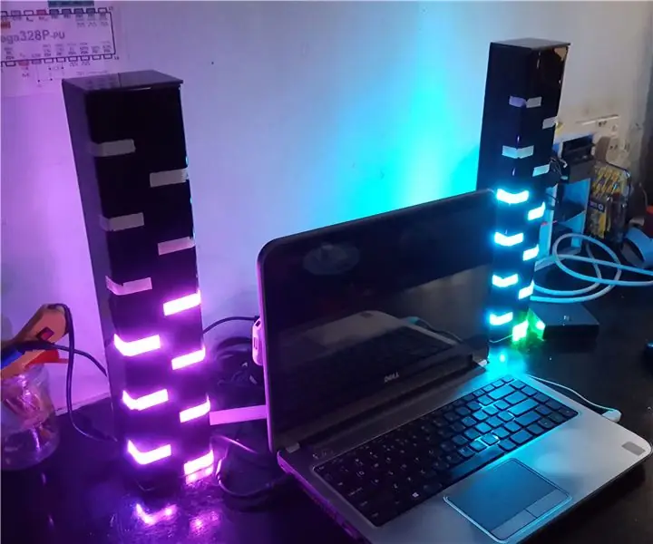 วิธีทำ LED Tower แห่งอนาคต: 12 ขั้นตอน (พร้อมรูปภาพ)