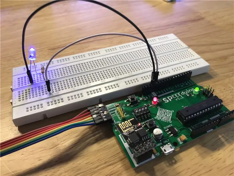 Kontroll LED fra WiFi -nettverket ditt! SPEEEduino V1.1