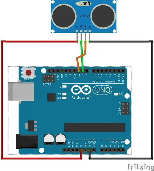 Uji Sensor Ultrasonik HC-SR04