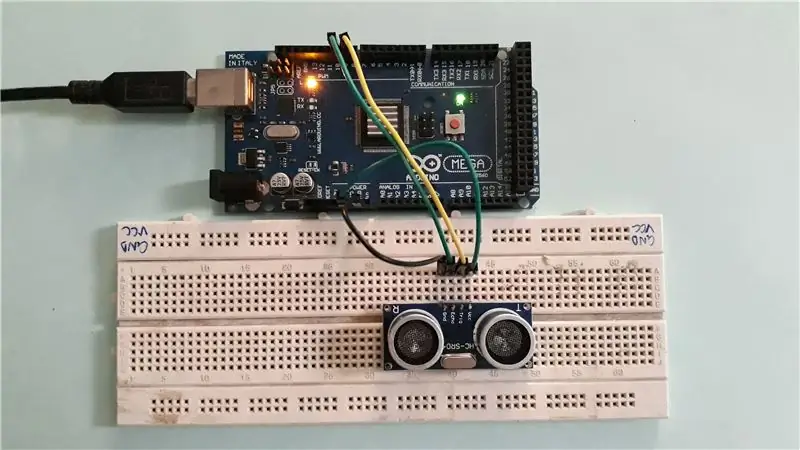 HC-SR04 Ultrasonik Sensörü Test Edin