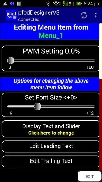 PWM-Steuerung der ROTEN LED