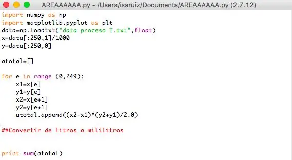 Calcular El Area