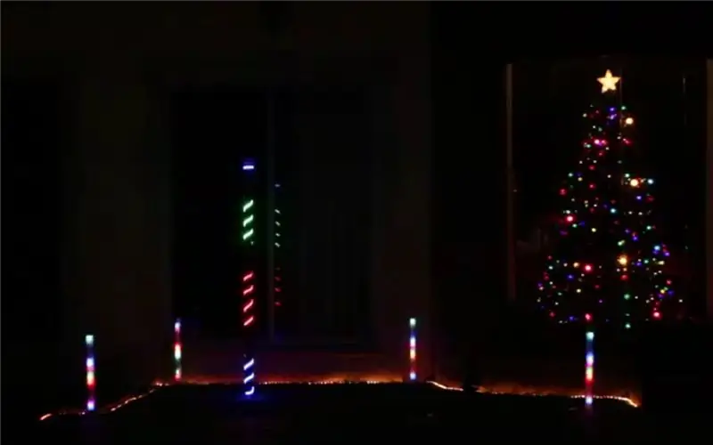 Luces De Navidad Con Pixeles (Christmas Teeb Pixeles) Español - Lus Askiv